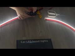 DIY Car Hood Flexible Led Strip Light 12V White Daytime Running Lights Decoration Backlight Long Aut