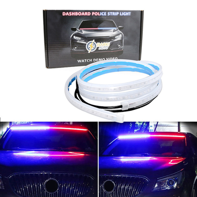 Universal Two Color Waterproof Car Door Warning Led Light 12V 120cm