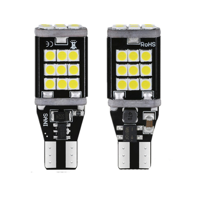 Buy ODM 3030 T15 Automotive LED Turn Signals Canbus Error Free Brake Reversing For Cars online manufacture