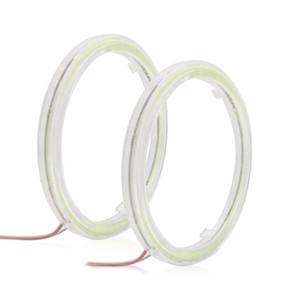 Buy Cob Angel Eyes LED Car Ambient Lights 100MM RED BLUE Fog Lamp 12-18V online manufacture