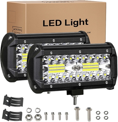 Buy 240W 24000lm Fog Led Light Bar 7 Inch Led Driving Lights Off Road Waterproof online manufacture