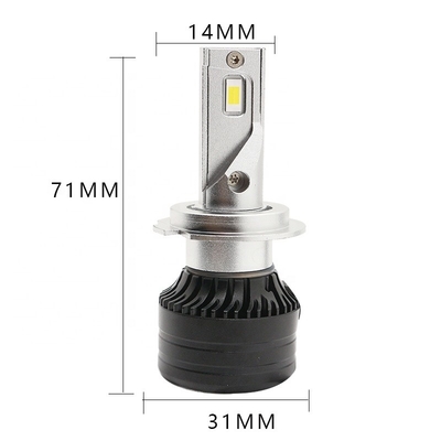 car led headlight fog lights H7 3570 50W car headlight bulb daytime running lights new style np300  bulb