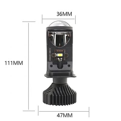 Car Headlights H4  YD6 6000K Motorcycle LED Headlight Car headlamp front fog lamp  Modified LED bulb 12V