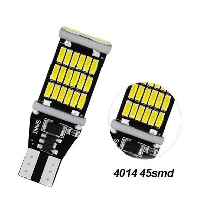 Universal Car Led Tail Light And Turn Signal bulbT15 4014 45smd  12-24V