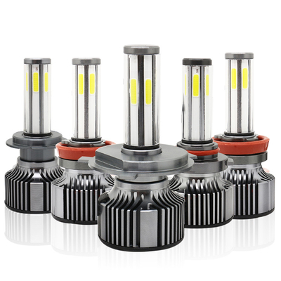 N6 Cars H4 Led Headlight 6 Side Highlight Modified H11 Headlight Bulb