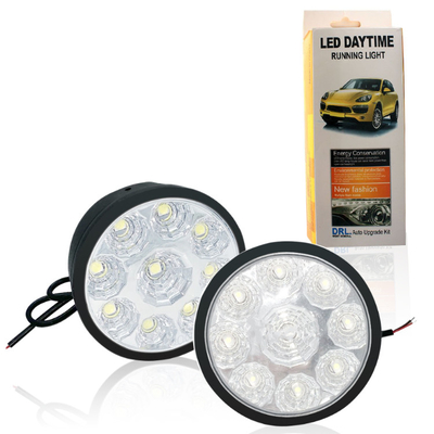 12V 5050 Driving Car Fog Lamp Led Bulb Round Led Daytime Running Light