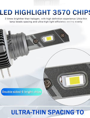 ODM Faros Focos Luc H15 Led Headlight Bulb 8000Lm For Car Halogen Led Head Light