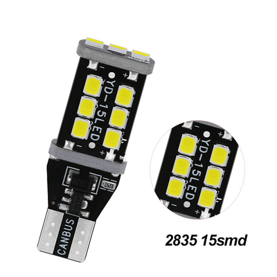 W6W WY16W 15 SMD Automotive LED Headlight 2835 Stop Light T15 Car Led Light