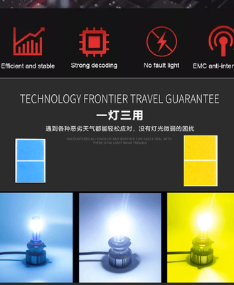 360 Degrees Lighting N6 LED Car Headlight H4 H7 H8 H11 Led Fog Light Bulbs