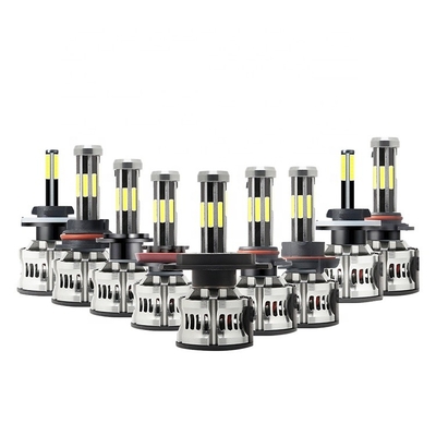 8 Sides H1 H3 H4 H7 9005 9006 Automotive LED Headlight 6000K 360 Canbus