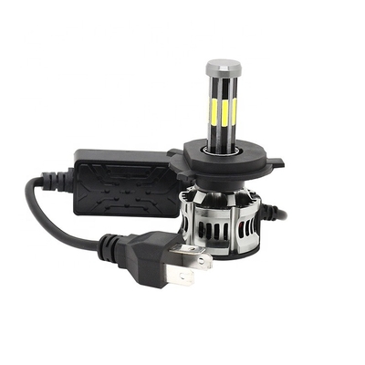 8 Sides H1 H3 H4 H7 9005 9006 Automotive LED Headlight 6000K 360 Canbus
