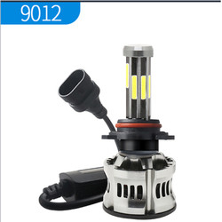 8 Sides H1 H3 H4 H7 9005 9006 Automotive LED Headlight 6000K 360 Canbus