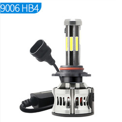 8 Sides H1 H3 H4 H7 9005 9006 Automotive LED Headlight 6000K 360 Canbus