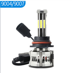 8 Sides H1 H3 H4 H7 9005 9006 Automotive LED Headlight 6000K 360 Canbus