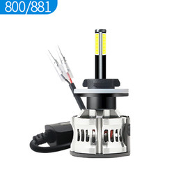 8 Sides H1 H3 H4 H7 9005 9006 Automotive LED Headlight 6000K 360 Canbus