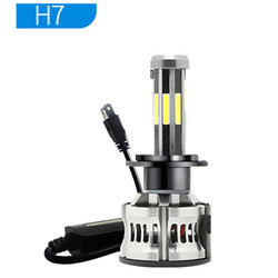 8 Sides H1 H3 H4 H7 9005 9006 Automotive LED Headlight 6000K 360 Canbus