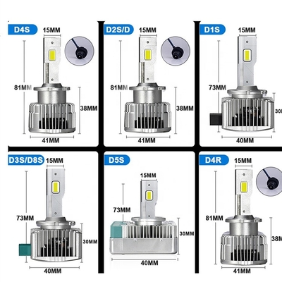 D Series Automotive LED Headlight Bulbs D1S D2S D3S D4S D5S D8S  8V-48V