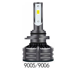 Universal 3 Color Brightest Led Headlight Bulbs H1 H3 H4 H7 H11 9005  9006