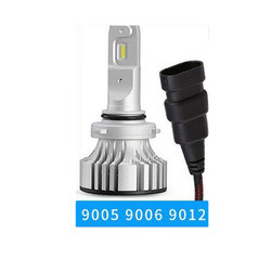 F2 H4 H7 9005 9006 Automotive LED Headlight Fanless Headlamp Fog Light