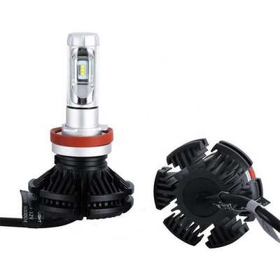 X3 Automotive LED Headlight Fanless Fog Light  H4 H7 H11 9005 9006