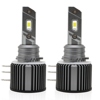 IP 68 Mini H15 Led Headlight Bulb 360 Auto Lighting System Xenon Light 8000lm 6000K
