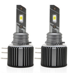 IP 68 Mini H15 Led Headlight Bulb 360 Auto Lighting System Xenon Light 8000lm 6000K