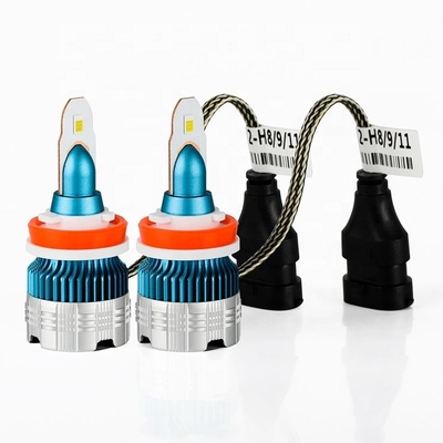 H1 H3 H4 H7 H8 H11 9005 9006 LED Car Headlight Bulbs MI2 White light