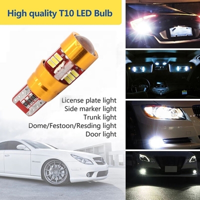 12V Canbus T10 3014  27SMD Car Light Bulbs LED For Trucks Dome Reading Parking Reserve Light
