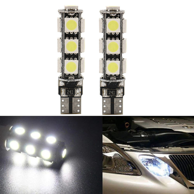 T10 5050 13SMD Canbus 5w Automotive LED Light Bulbs / Car Interior Reading Lights