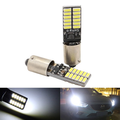 BA9S 4014 24SMD Automotive LED Light Bulbs Width Led Indicator Light 12V