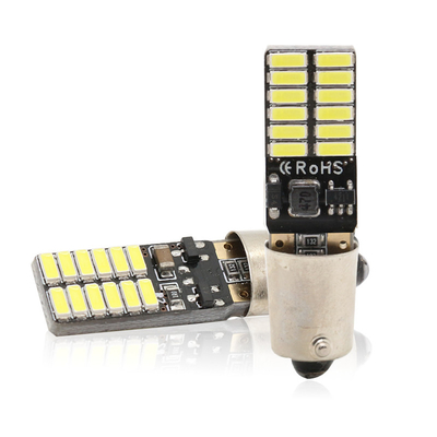 BA9S 4014 24SMD Automotive LED Light Bulbs Width Led Indicator Light 12V