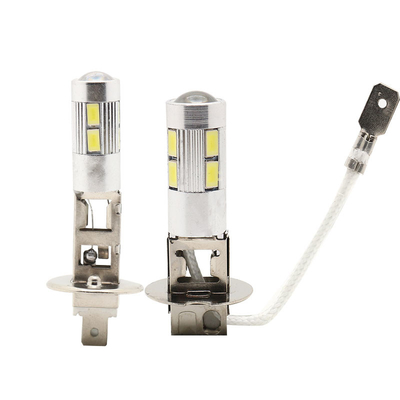 Automobile Fog Lights H1 5630 10SMD Smd Fog Driving H3 Led Fog Light Bulb 12V