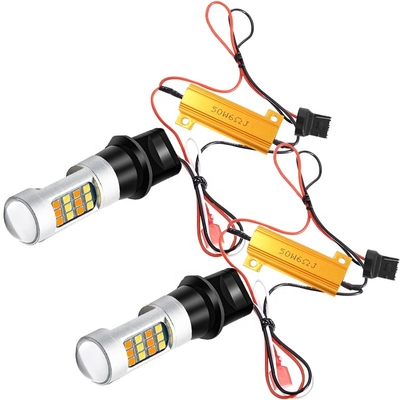 Led Turn Signal Lights 2835 42SMD Double Color 7440 T20 CANBUS To Prevent The Stroboscopic