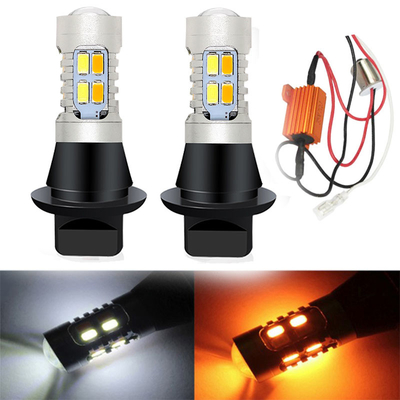 5630 20SMD Led Turn Signal Bulbs Double Color 7440 T20 BA15S 1156 BAU15S