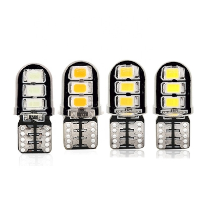 T10 Car Led Width Car Side Marker Light 2835 6smd  DC12V 194 W5W