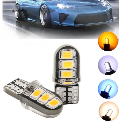 T10 Car Led Width Car Side Marker Light 2835 6smd  DC12V 194 W5W