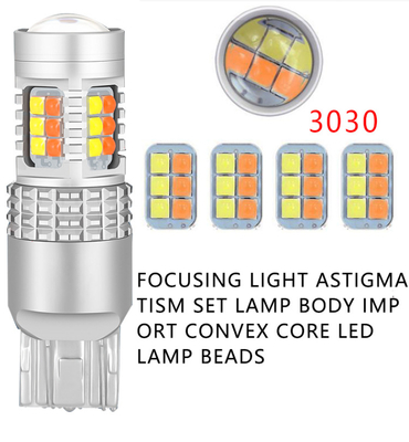30SMD Auto Head Lights 3030 Brake And Turn Signal Lights 10W