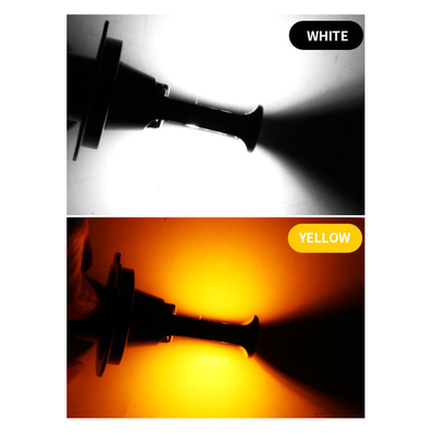 H1 H3 H4 H7 H8 H11 9006 880 Led Flash Light Bulb Two Color Universal Led Fog Lights