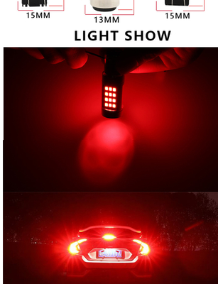 Custom Universal Car Turn Signal Lights 2835 Reversing Headlight Three Times Flashing Bulb