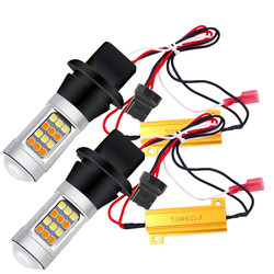 OEM Auto 1157 Led T20 Led Brake And Turn Signal Lights 2835 7443 Car White Flashing Lights