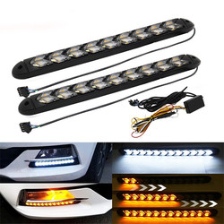 Waterproof Arrow LED Day Time Running Light DC 12V Sequential Led Turn Signals 8000K