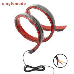 IP65 Waterproof Automotive Led Brake Light Strips 2835 Carbon Fiber