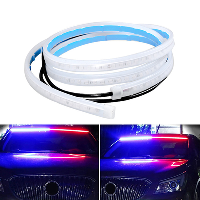 2pcs 12V Car LED Day Time Running Light Flexible Waterproof Strip Headlights DRL