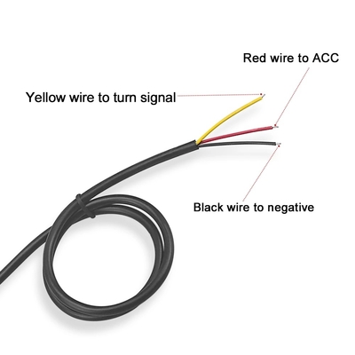 30cm 45cm 60cm Daytime Car Headlight LED Tube Strip Brake Flow Guide Light 2pcs