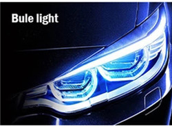 30cm 45cm 60cm Daytime Car Headlight LED Tube Strip Brake Flow Guide Light 2pcs