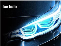 30cm 45cm 60cm Daytime Car Headlight LED Tube Strip Brake Flow Guide Light 2pcs