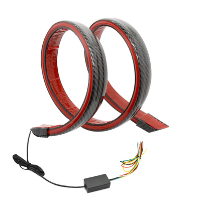 5W 12V Car Flexible Led Tail Light Carbon Fiber For Airman
