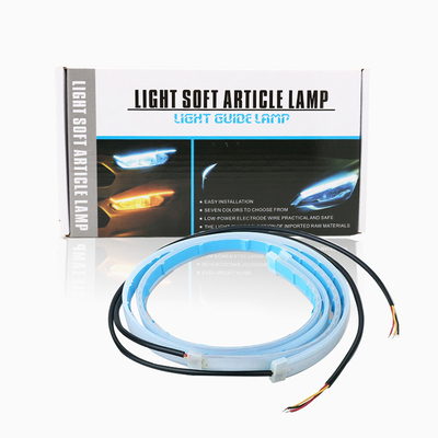 Emergency Car Headlight LED Tube Strip Double Color 300mm 450mm 600mm