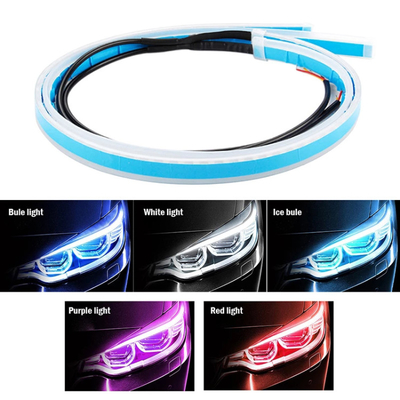 Emergency Car Headlight LED Tube Strip Double Color 300mm 450mm 600mm