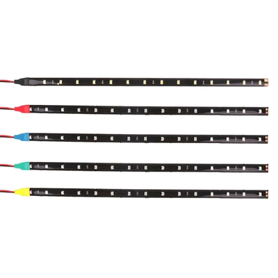 30cm Car Headlight LED Tube Strip 3528 Patch Emergency Warning Light
